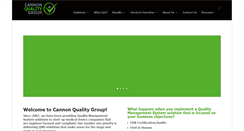 Desktop Screenshot of cannonqualitygroup.com